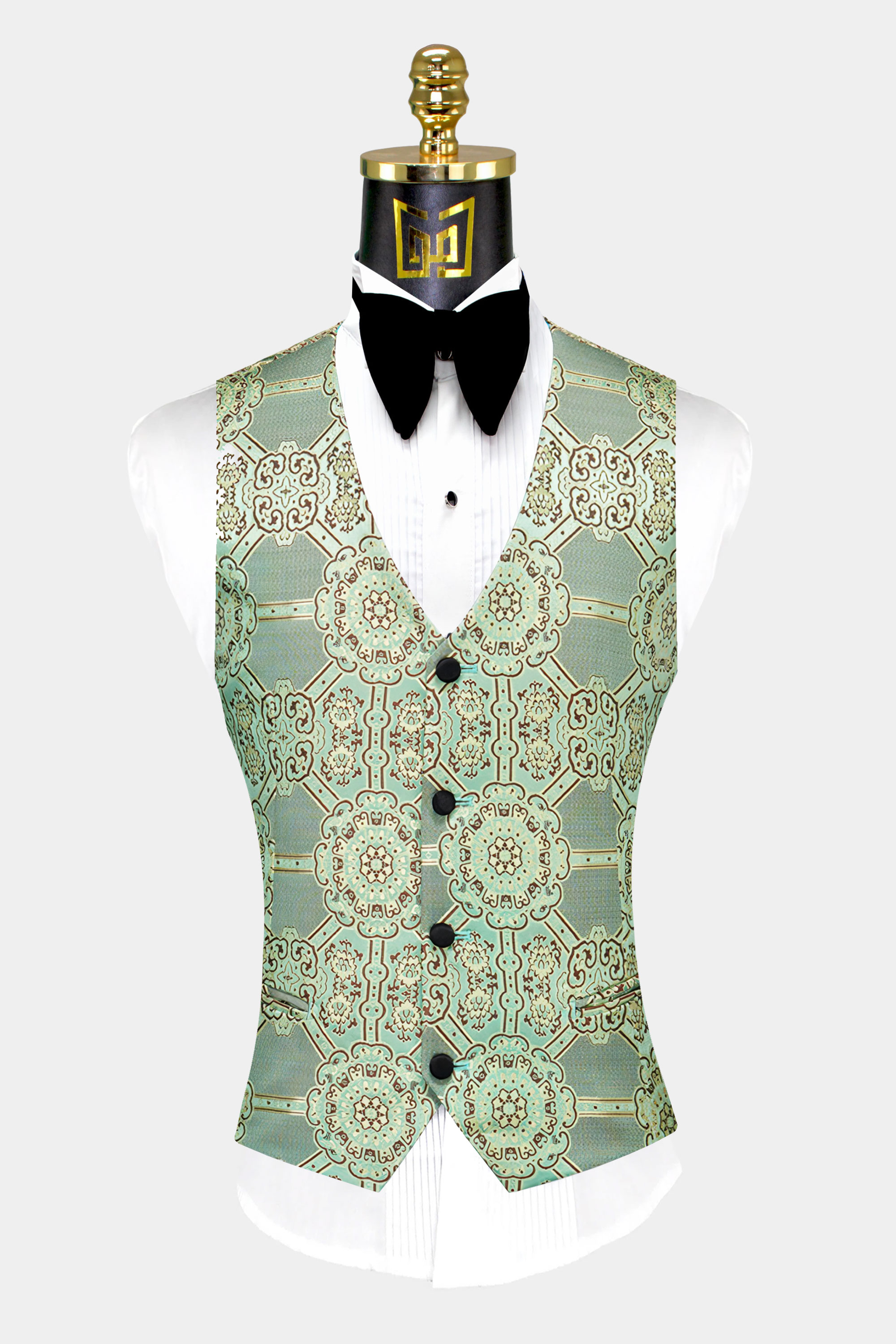 Mint-Green-Tuxedo-Vest-from-Gentlemansguru.com