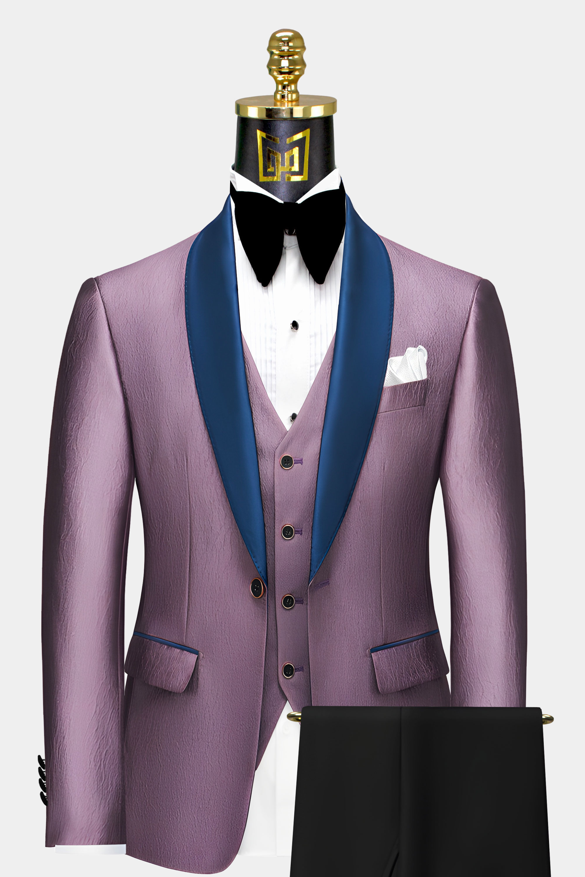 Plum Tuxedo Suit - 3 Piece | Gentleman's Guru