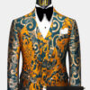 Teal-and-Gold-Floral-Suit-Prom-Wedding-Groom-Tuxedo-from-Gentlemansguru.com