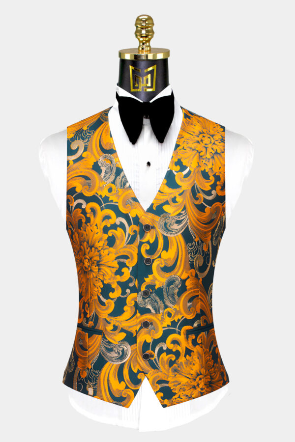 Teal-and-Gold-Suit-Vest-from-Gentlemansguru.com