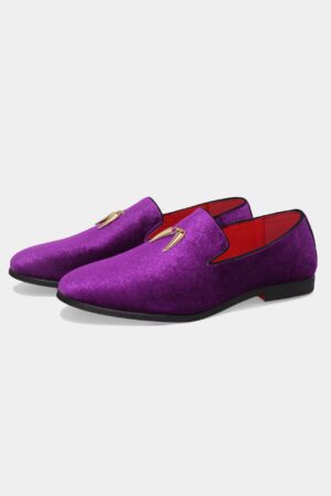 Mens-Purple-Velvet-Loafer-Shoes-Groom-Wedding-Shoes-from-Gentlemansguru.com_-scaled