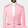 Light Pink Mandarin Collar Suit Groom Tuxedo for Wedding Prom-from-Gentlemansguru.com